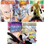 One One-Punch Man Volume 21-25 Collection of 5 Books Set