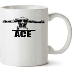 One Piece Ace Yazılı Iki Tarafı Baskılı Kupa Bardak