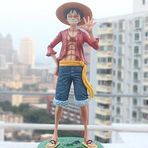 One Piece Monkey D. Luffy Anime Aksiyon Figürü 43 cm