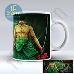 One Piece Roronoa Zoro Baskılı Kupa Bardak