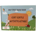 One Pretty Sunshine My First Busy Book Cırt Cırtlı Etkinlik Kitabım, Cırt Cırtlı Aktivite Kitabım, Bebek Zeka Kartları