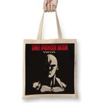 One Punch Man 02 Bez Çanta Uzun Saplı - Açık Bej - 40 X 40