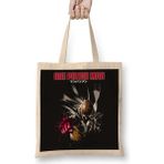 One Punch Man Bez Çanta Uzun Saplı - Açık Bej - 40 X 40