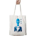 One Punch Man Blue Cityscape Iki Tarafı Kalıcı Baskılı Yıkanabilir Çanta