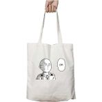One Punch Man Ok Çizgi Roman Iki Tarafı Kalıcı Baskılı Yıkanabilir Okul Plaj Omuz Bez Çantası