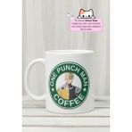 One Punch Man - One Punch Man Coffee Anime Tasarım Baskılı Porselen Kupa Bardak - Beyaz - 0 - 499 ml