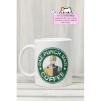 One Punch Man - One Punch Man Coffee Anime Tasarım Baskılı Porselen Kupa Bardak
