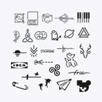 One Spray Tattoo City Pack Dövme Stockholm Şablon Seti