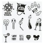 One Spray Tattoo City Pack Ibiza Dövme Şablon Seti