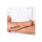 ONE SPRAY TATTOO Mustafa Kemal Atatürk İmza Dövme Şablonu 2 (SPREYSİZ)