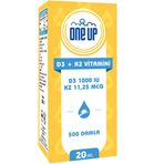 One Up Vitamin D3 K2 20 ml Damla