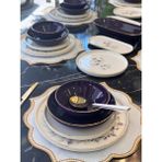 Onedekor 27 Parça Modern Lavander Yemek Takımı
