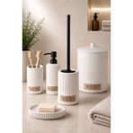 Onedekor 5 Parça Porselen Damian Banyo Seti