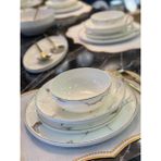 Onedekor Marble 24 Parça 6 Kişilik Porselen Yemek Takımı