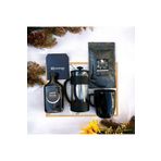 onehediye Cold Brew Filtre Kahve French Press Siyah Kupa Hediye Seti Kutusu