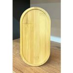 OneHouse Bambu Yağdanlık Altlığı Sabun Standı Çok Amaçlı Sunumluk 23x12