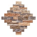 Oneker Lascas Por Rustico 31x31 cm Duvar Karosu