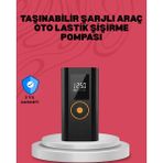 Oneol Yayınevi Çok Amaçlı Dijital Lastik Pompası Araç Bisiklet Top Uyumlu - 1OL2205-1938