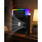 Oneol Yayınevi USB Şarjlı Masaüstü Sprey Fan Taşınabilir Serinletici Rgb Işıklı Mini Klima - 1OL1828-2983 - Çok Renkli