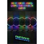 Onerous 30 cm Subwoofer Kapağı Pixel Kayar LED Rgb - 358 Modlu Kumandalı Bass Koruma(Özel Üretim)
