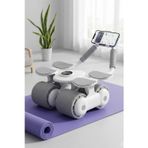 Onetick 4 Tekerlekli Ab Roller Mekik Aleti – Telefon Tutuculu Karın Egzersiz Tekerleği | Ev Fitness Aleti