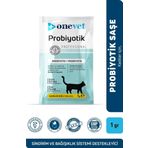 Onevet Probiyotik Saşe 1 Gr Kediler Için Sindirim Ve Bağışıklık Sistemi Destekleyici Toz Şase