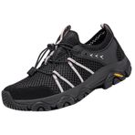 Onewus Walking Siyah Hafif Rahat Yürüyüş Outdoor Ayakkabı
