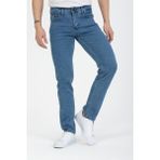 OneZero Erkek Açık Mavi Regular Fit Denim Pantolon - 36