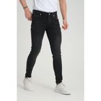OneZero Erkek Kot Pantolon Tırnaklı Dar Kesim Skinny Fit Antrasit Düğmeli Jeans