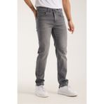 OneZero Erkek Lycralı Kot Pantolon Gri Regular Fit Rahat Giyim Fermuarlı Jeans (Büyük Beden mevcut)