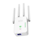 Onezero GA07 2.4GHz Kablosuz Wifi Sinyal Güçlendirici Repeater Menzil Artırıcı (Wifi 2.4 GHz - Kendinden fişli)