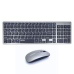 Onezero Kablosuz Klavye ve Bluetooth Mouse Set 2.4 G Klavye Koruma Kılıfı - ZR-701