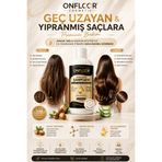 ONFLOOR Hızlı Uzama Etkili, Dökülme karşıtı Saç Bakım Şampuanı| BOYADAN YIPRANMIŞ SAÇLARA| Komple Bakım Şampuanı 400ml