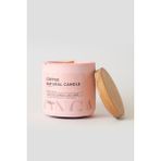 Onga Dekorasyon Kahve Kokulu Beton Soya Mumu - Pembe - 1 Adet