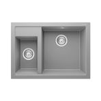 Onix 2B 765 Stone Grey Granit Eviye