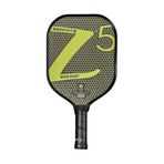 ONIX Grafit Z5 Pickleball Küreği (grafit karbon fiber yüzey, pürüzlü yüzeyli, dolgulu konforlu sap ve Nomex petek çekirdeği), sarı