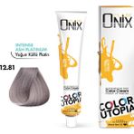 Onix Saç Boyası 12.81 - Yoğun Küllü Platin 60 ml