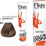 Onıx Saç Boyası 8.1- Açık Küllü Kumral 60 Ml