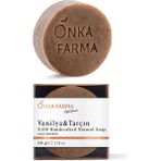 Onka Farma Vanilya & Tarçın Doğal Sabun 100 gr Cilt Detoksu Arındırıcı Yenileyici Katı Sabun