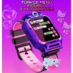 Onkatech Akıllı Çocuk Saati - Mor - Pembe