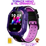 Onkatech TD26 Akıllı Çocuk Takip Saati - Mor