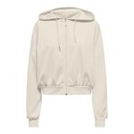 ONLALINA LIFE L/S ZIP HOOD BOX CC SWT Kadın Bej Sweatshirt - 15339813 Bej L Bej