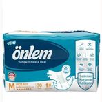 Önlem Bel Bantlı Tekstil Yüzey M Orta 120 Adet Hasta Bezi