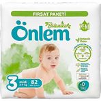 Önlem Botanika No:3 Midi 82 Adet Bebek Bezi