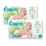 Önlem Botanika No:4 Maxi 88 Adet Bebek Bezi