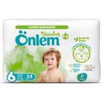 Önlem Botanika No:6 XLarge 34 Adet Bebek Bezi