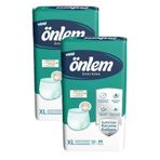 ÖNLEM Emici Külot Hasta Bezi, XL Beden, Ekstra Büyük Boy, 30'lu x 2 Adet