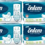 Onlem Tekstil Yüzey Small Küçük 120 Adet Bel Bantlı Hasta Bezi