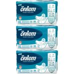 Önlem Tekstil Yüzeyli Belbantlı Ekstra Büyük Boy Xl 30'Lu 3 Adet Hasta Bezi