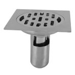 Önleme kabızlığı Ile Uzun Süren Paslanmaz çelik Zemin Afvoerkit, Banyo Için Koku kontrolü, 4.3 -inç duş -50 Mm 75 Mm Boru Için